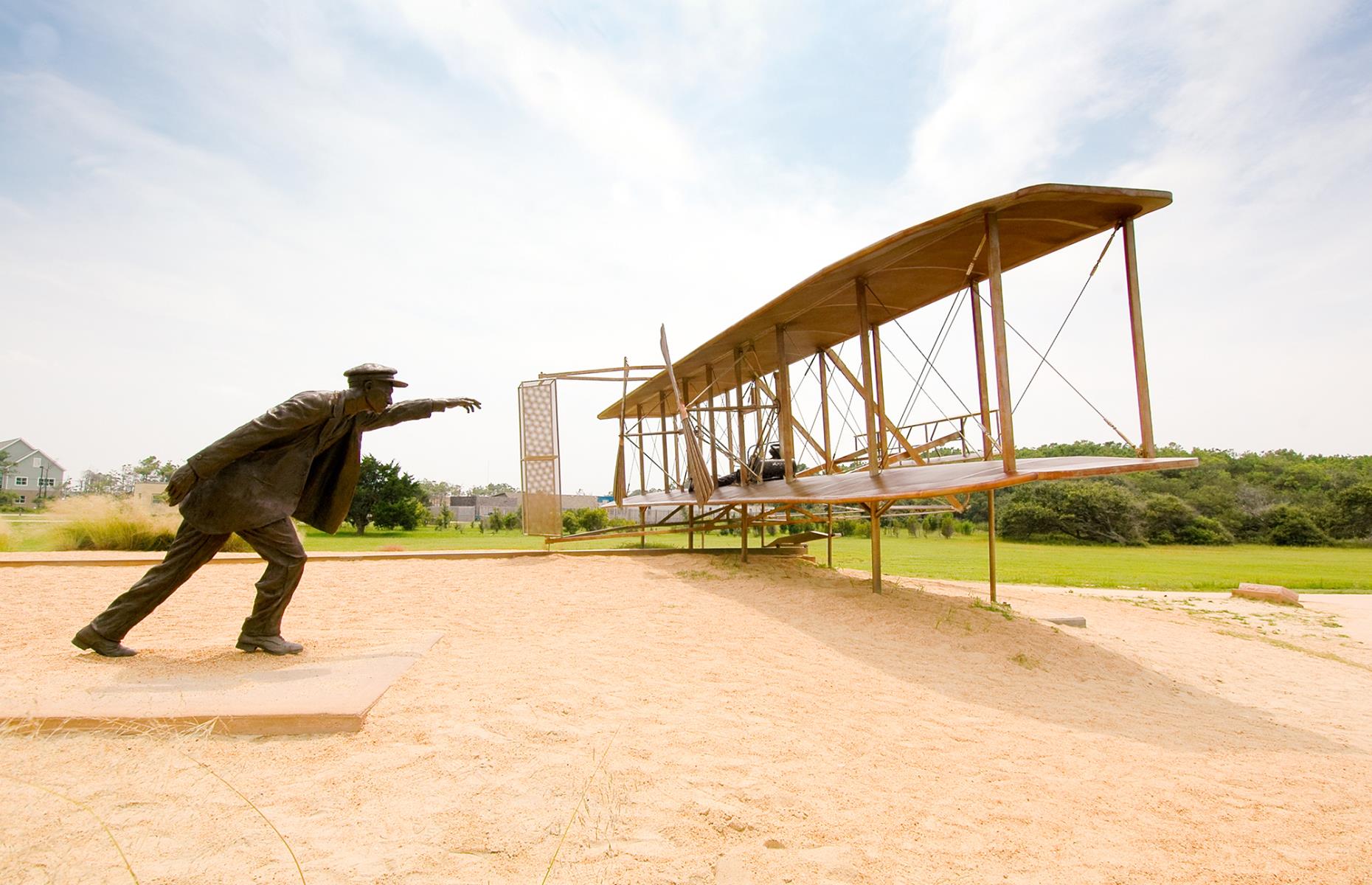 The first flights